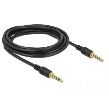 DeLOCK 85601 cavo audio 3 m 3,5 mm nero