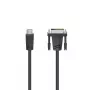 Hama 00205018 adattatore cavo video 1,5 m HDMI Type-A (standard) DVI-D nero