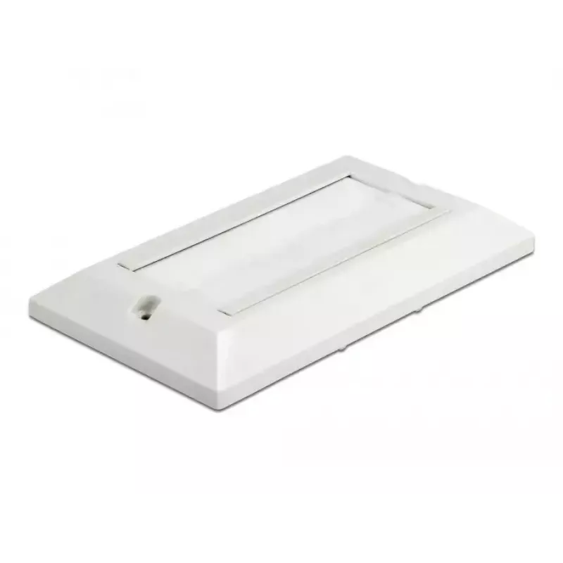 Piastra a muro DeLOCK 66496 bianco