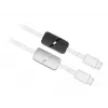 Fermacavi DeLOCK 18404 autochiudente adesivo 3 pz. nero bianco