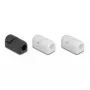 Fermacavi DeLOCK 18404 autochiudente adesivo 3 pz. nero bianco