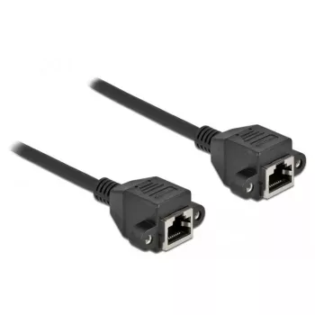 Cavo di rete DeLOCK Cat.6A RJ45 a RJ45 1 m nero