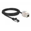 Cavo RJ45 connettore maschio a modulo Keystone connettore femmina RJ45 DeLOCK 87028