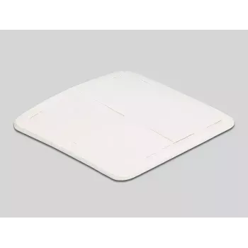 Fermacavi DeLOCK 18395 bianco 2 pz.