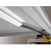 Canalina passacavi DeLOCK 20884 montaggio sottotavolo 57x25 mm 400 mm 2 pz. bianco