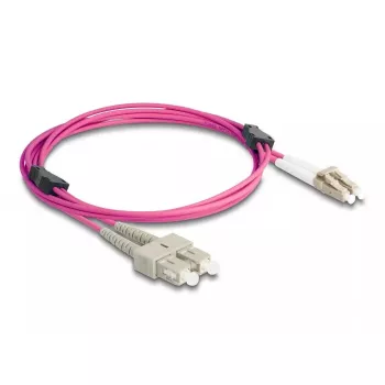 Cavo in fibra ottica DeLOCK LC duplex a SC duplex OM4 2 m