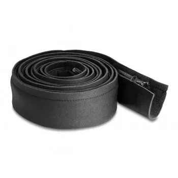 Guaina per cavi DeLOCK neoprene flessibile con cerniera 3 m x 100 mm nero