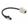 Cavo RJ45 connettore maschio a modulo Keystone connettore femmina RJ45 DeLOCK 87022