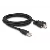 Cavo DeLOCK USB 2.0 Type-A maschio a Type-B maschio 2 m nero