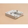 DeLOCK 11497 Cubo presa a 3 vie con cavo di prolunga da 1,5 m, caricatore USB, protezione bambini, bianco