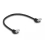 Cavo di rete DeLOCK RJ45 Cat.6A 45° angolato 0,5 m nero