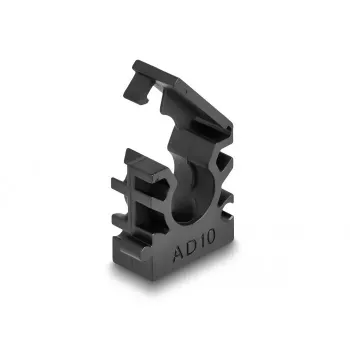 Fermacavi DeLOCK 60481 10 mm nero 8 pz