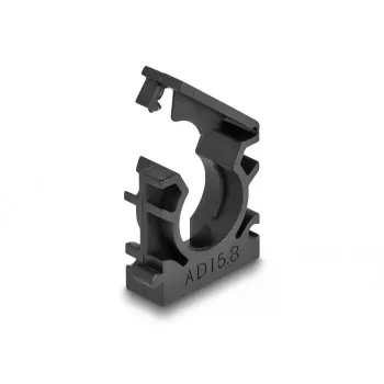 Fermacavi DeLOCK 60483 15,8 mm nero 8 pz