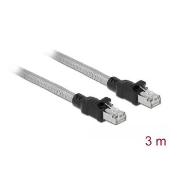 Cavo DeLOCK RJ45 Cat.6A U/FTP con guaina metallica 3 m