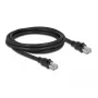 Cavo di rete DeLOCK RJ45 Cat.6A F/UTP 2 m nero