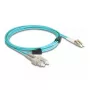 Cavo in fibra ottica DeLOCK LC duplex su SC duplex OM3 3 m