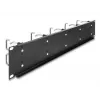 Pannello di gestione cavi DeLOCK 19 pollici 66919 con 10 ganci in metallo nero