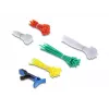 DeLOCK Scatola assortimento fascette con attrezzo di serraggio, 350 pz., multicolore