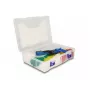 DeLOCK Scatola assortimento fascette con attrezzo di serraggio, 350 pz., multicolore