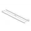 DeLOCK Fascette riutilizzabili, 150 x 7.2 mm, bianco, 100 pz.