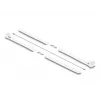 DeLOCK Fascette riutilizzabili, 200 x 7.2 mm, bianco, 100 pz.