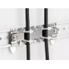 Fermacavo DeLOCK per guida DIN 3,5 cm diametro metallico metallo