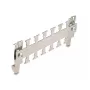 Fermacavo DeLOCK per guida DIN 3,5 cm diametro metallico metallo