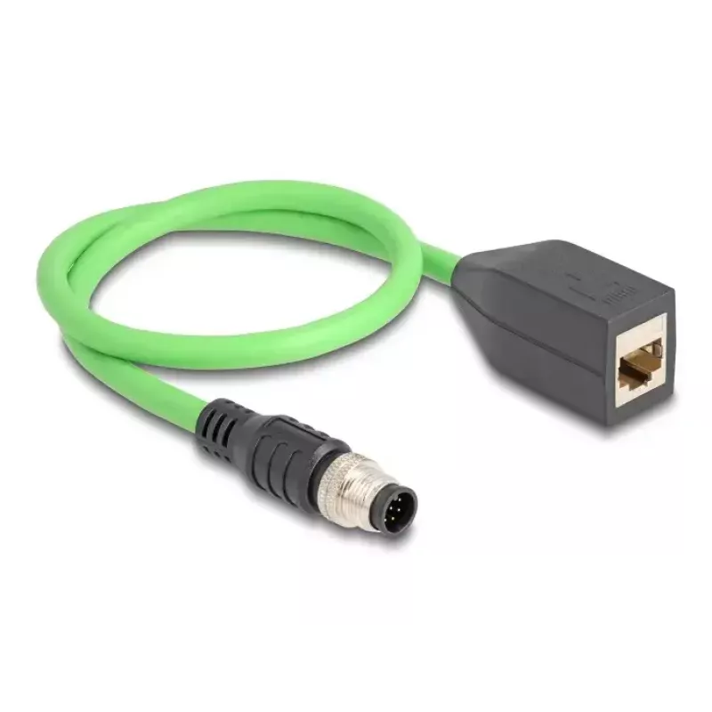 Accessorio di rete industriale DeLOCK 60570 lunghezza cavo 0,5 m certificazione UL 94