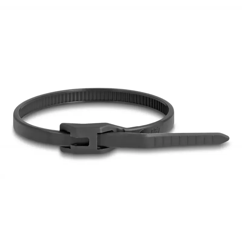 Fascette per cavi DeLOCK 19466 poliammide nero 205 mm 100 pezzi