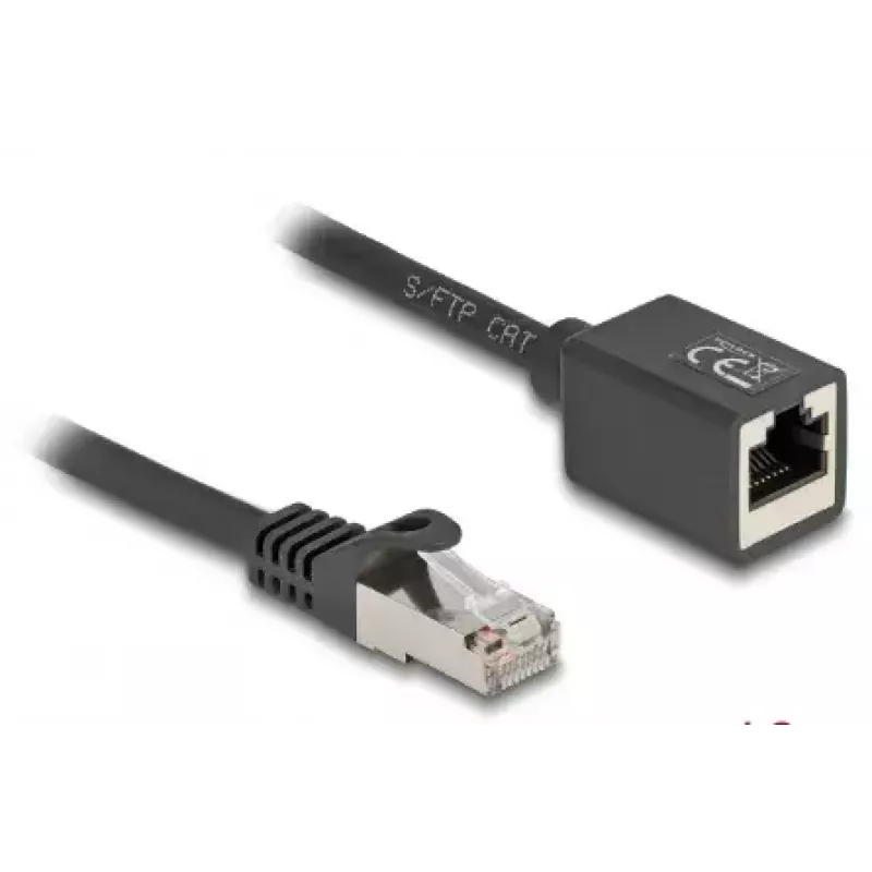 Cavo di rete DeLOCK 90323 RJ-45 Cat6a 10 m nero