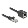 Cavo di rete DeLOCK 90294 RJ-45 Cat6a 1 m nero