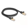 Cavo di rete RJ45 DeLOCK Cat.6A S/FTP 1 m nero