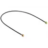 Cavo coassiale DeLOCK 89608 0,2 m MHF (I-PEX) nero oro
