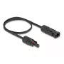 Cavo DeLOCK DL4 solare piatto connettore maschio a connettore femmina 60 cm nero 3,3 mm²