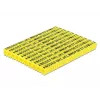 Fermacavo DeLOCK 18303 giallo 260 pz.
