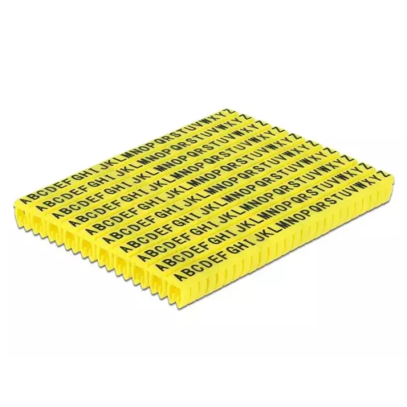Fermacavo DeLOCK 18303 giallo 260 pz.