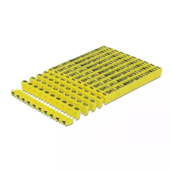 Fermacavo DeLOCK 18303 giallo 260 pz.