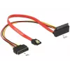 Cavo SATA DeLOCK 85515 SATA 15 pin 1 x SATA 22 pin 1 x SATA 7 pin multicolore