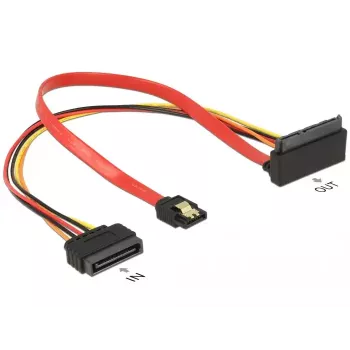 Cavo SATA DeLOCK 85515 SATA 15 pin 1 x SATA 22 pin 1 x SATA 7 pin multicolore