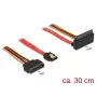 Cavo SATA DeLOCK 85515 SATA 15 pin 1 x SATA 22 pin 1 x SATA 7 pin multicolore