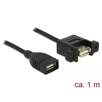 Cavo USB DeLOCK 85460 USB 2.0 1 m nero