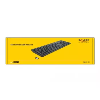 DeLOCK 12004 Home USB QWERTZ tedesco nero