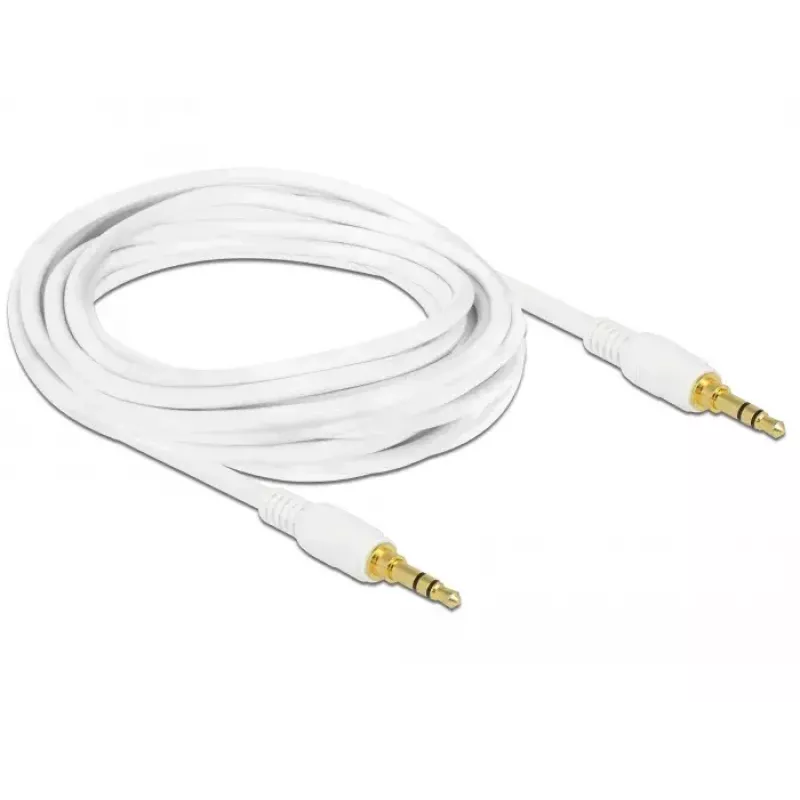 Cavo audio DeLOCK 85552 3 m 3,5 mm bianco