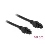 Cavo di alimentazione interno DeLOCK 85374 0,5 m Micro-Fit 3.0 4 poli