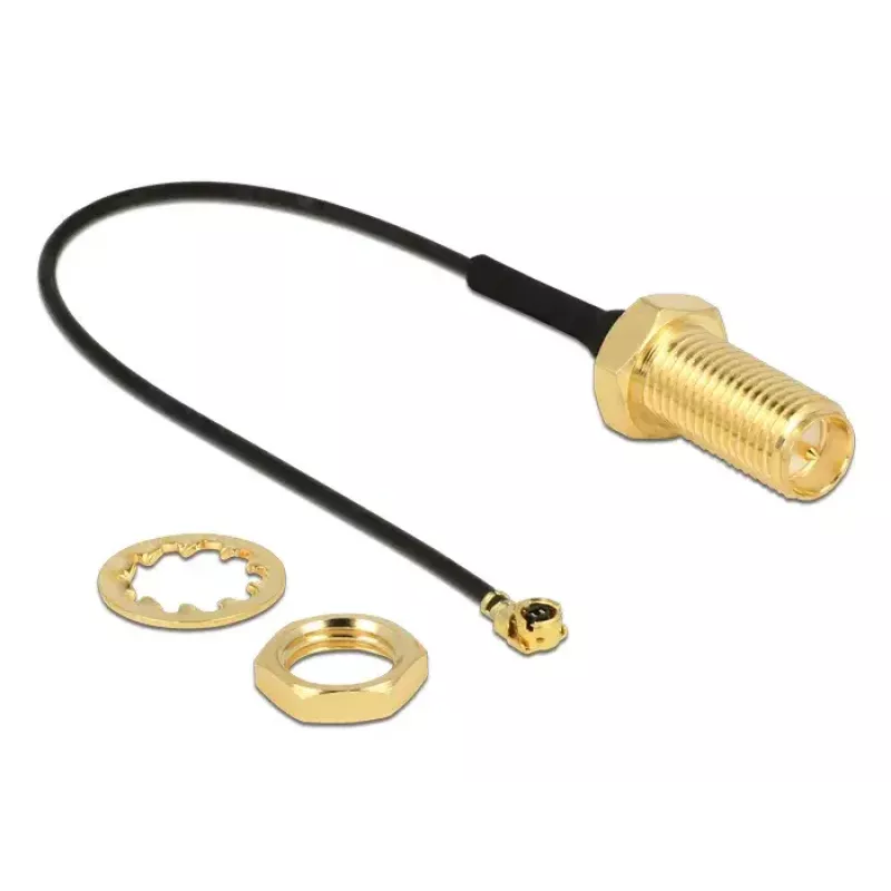 Cavo coassiale DeLOCK 89471 0,1 m RP-SMA MHF/U.FL-LP-068