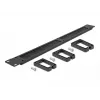 Pannello passacavi DeLOCK 19 pollici barra spazzola per cable management con 3 ganci 1U nero