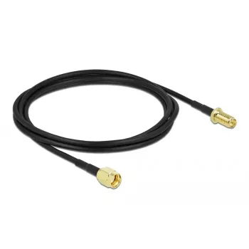 Cavo coassiale DeLOCK 90445 LMR100 2 m RP-SMA nero