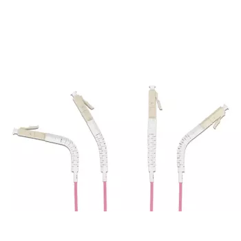 Cavo in fibra ottica DeLOCK LC Duplex su LC Duplex OM4 0,5m