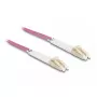 Cavo in fibra ottica DeLOCK LC Duplex su LC Duplex OM4 0,5m