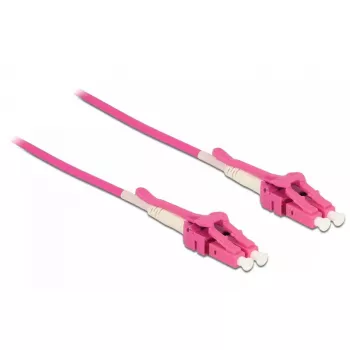 Cavo in fibra ottica DeLOCK 85133 2m LC rosa